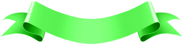This png image - Green Banner PNG Deco Clipart, is available for free download