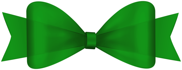 This png image - Green Bow Decor PNG Clipart, is available for free download
