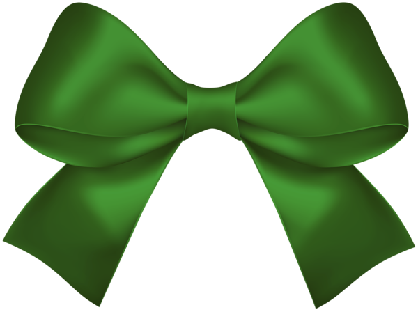 This png image - Green Bow Decoration PNG Clipart, is available for free download