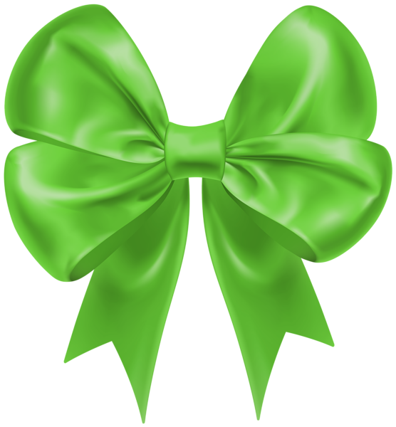 This png image - Green Bow Decoration Transparent Image, is available for free download