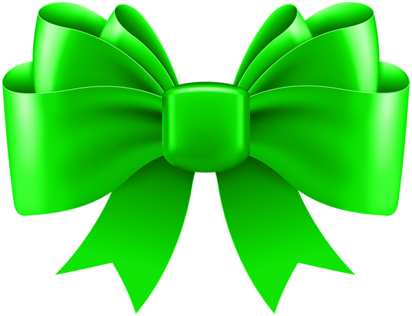This png image - Green Bow Decorative PNG Clip Art Image, is available for free download
