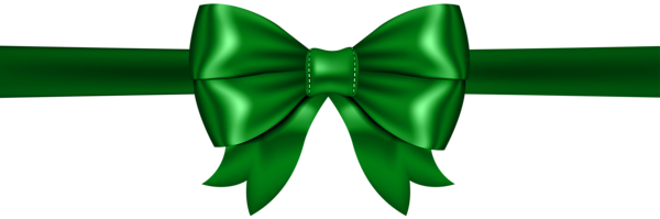 This png image - Green Bow PNG Clip Art, is available for free download
