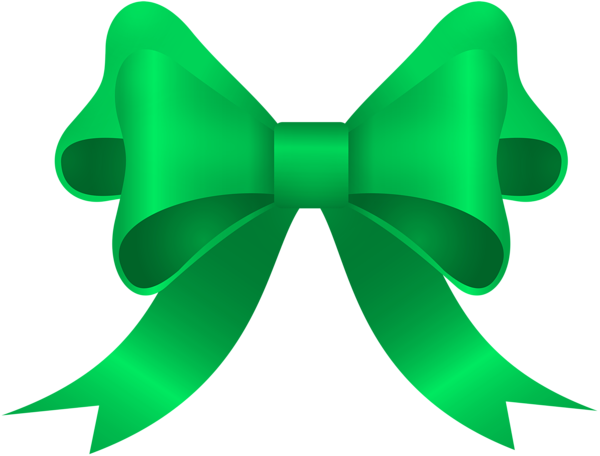 This png image - Green Bow PNG Clipart, is available for free download