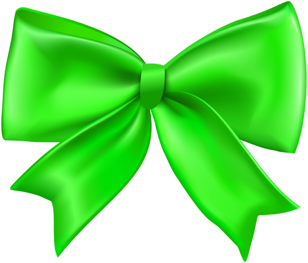 Green Bow PNG Transparent Clip Art Image Free clip art
