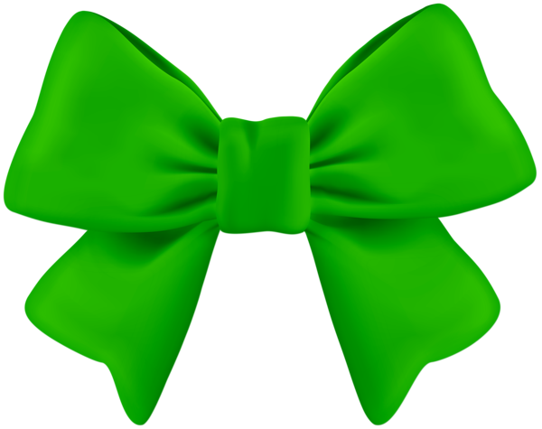 This png image - Green Bow PNG Transparent Clipart, is available for free download