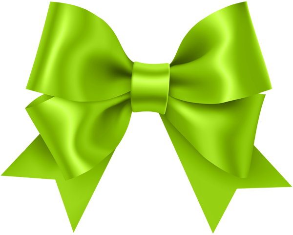 This png image - Green Bow Transparent Clip Art, is available for free download