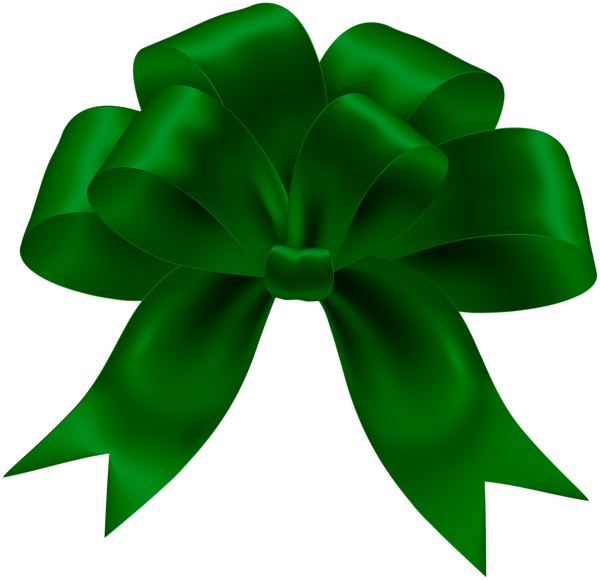 Green Bow Transparent PNG Image | Gallery Yopriceville - High-Quality