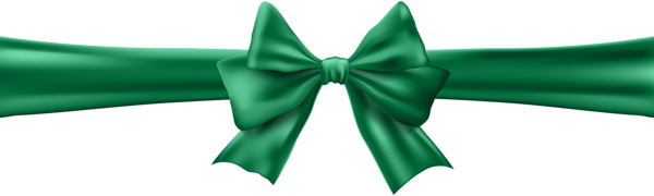 This png image - Green Bow with Ribbon Clip Art Image, is available for free download
