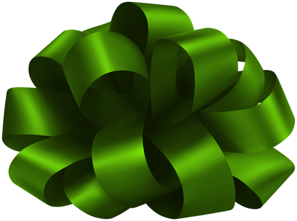This png image - Green Foil Bow PNG Clipart, is available for free download