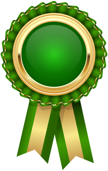 This png image - Green Rosette PNG Clip Art Image, is available for free download