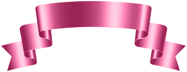This png image - Pink Banner Decorative PNG Clipart, is available for free download