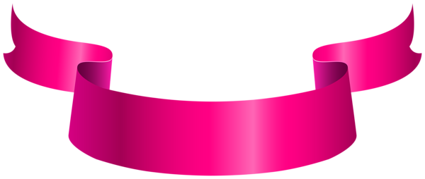 This png image - Pink Banner PNG Deco Clipart, is available for free download
