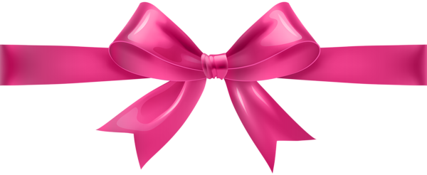 Pink Bow Transparent PNG Clip Art | Gallery Yopriceville - High-Quality ...