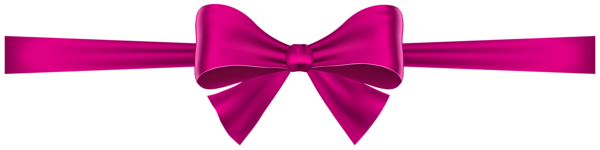 This png image - Pink Bow with Ribbon Clipart Image, is available for free download