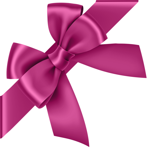 This png image - Pink Corner Bow Transparent Clip Art Image, is available for free download