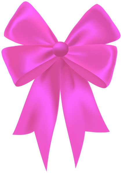 This png image - Pink Satin Bow Clip Art Image, is available for free download