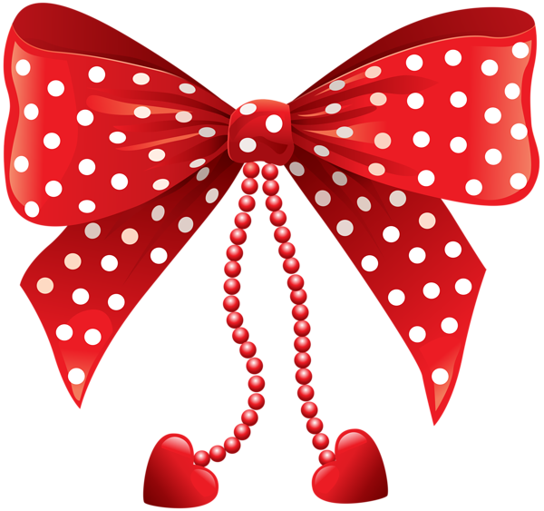 This png image - Polka Dot Bow Transparent Clip Art Image, is available for free download