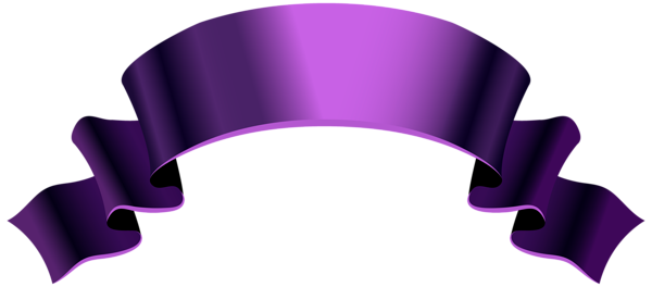 This png image - Purple Banner PNG Clipart Image, is available for free download