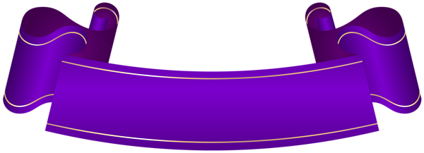 This png image - Purple Banner Transparent Clip Art, is available for free download
