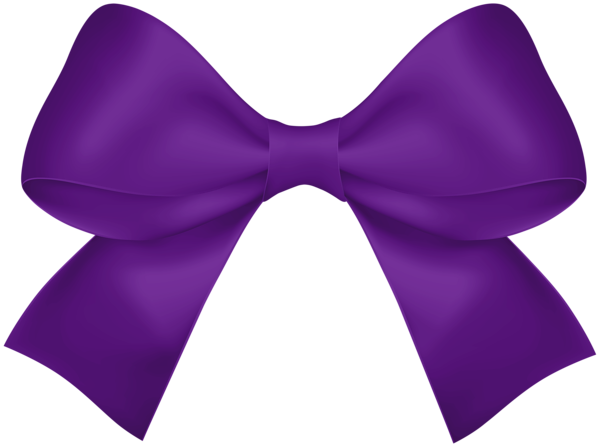This png image - Purple Bow Decoration PNG Clipart, is available for free download