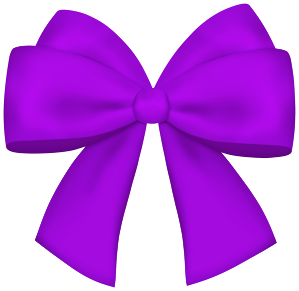 This png image - Purple Bow Decoration PNG Clipart, is available for free download