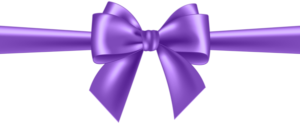 This png image - Purple Bow Transparent Clip Art, is available for free download