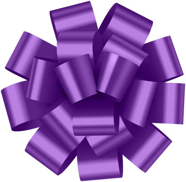 This png image - Purple Foil Bow PNG Clip Art, is available for free download