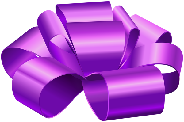 This png image - Purple Gift Foil Bow PNG Clipart, is available for free download