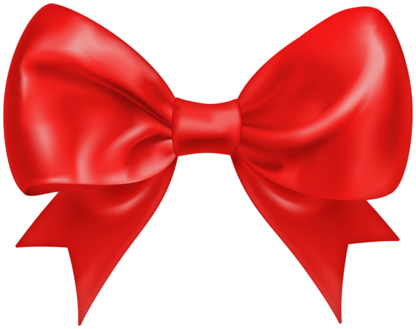 Red Bow Deco Transparent PNG Image | Gallery Yopriceville - High ...
