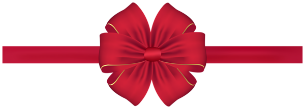 This png image - Red Bow with Ribbon Clip Art, is available for free download