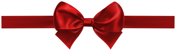 This png image - Red Bow with Ribbon PNG Clipart, is available for free download