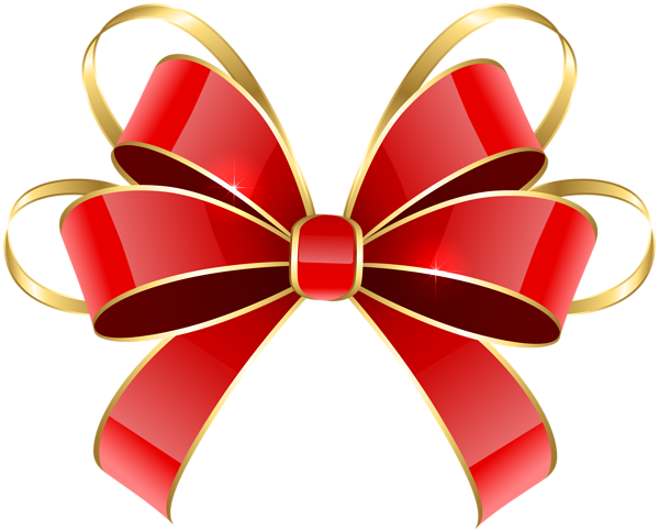 This png image - Red Gold Bow Transparent PNG Image, is available for free download