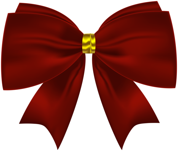 This png image - Red and Gold Bow PNG Clipart, is available for free download