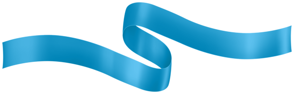 This png image - Ribbon Blue PNG Clipart, is available for free download