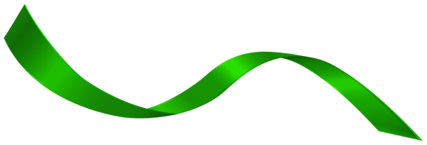 This png image - Ribbon Green PNG Clipart, is available for free download