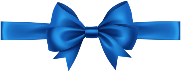 This png image - Ribbon with Bow Blue Transparent PNG Clip Art Image, is available for free download