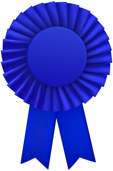 This png image - Rosette Blue Transparent Image, is available for free download