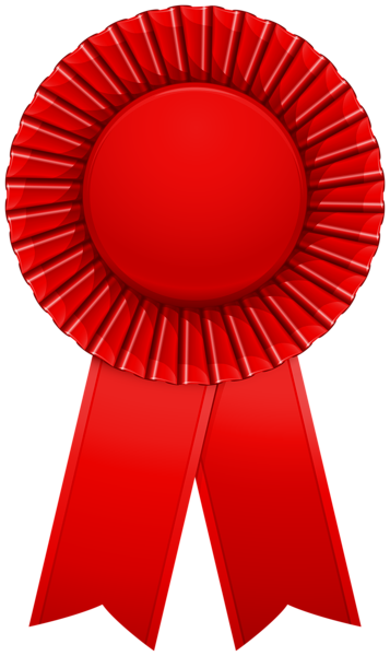 This png image - Rosette Ribbon Red Transparent Image, is available for free download