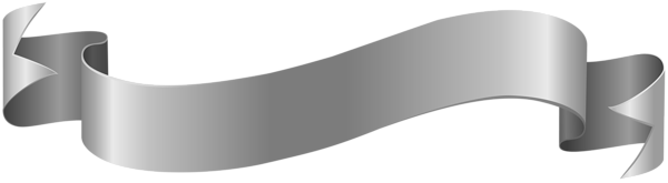 This png image - Silver Banner Clip Art PNG Image, is available for free download