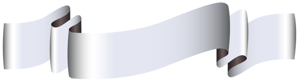 This png image - Silver Banner PNG Clip Art Image, is available for free download