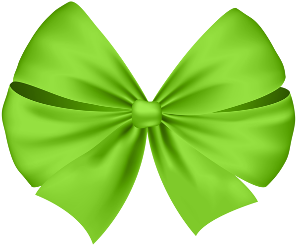 This png image - Soft Green Bow Transparent PNG Clip Art Image, is available for free download