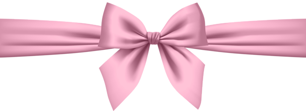 This png image - Soft Pink Bow Transparent PNG Clip Art, is available for free download