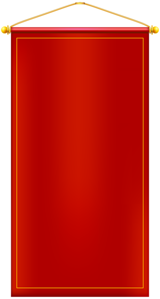 This png image - Vertical Red Banner PNG Clip Art Image, is available for free download