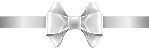 This png image - White Bow PNG Clip Art Image, is available for free download