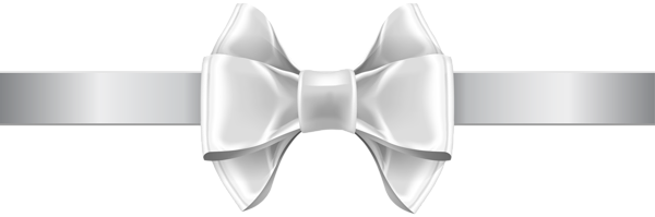 White Bow PNG Clip Art Image | Gallery Yopriceville - High-Quality