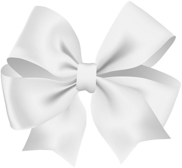 This png image - White Bow Transparent Clip Art PNG Image, is available for free download
