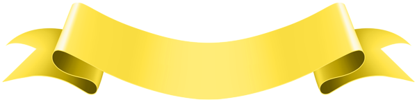 This png image - Yellow Banner PNG Deco Clipart, is available for free download
