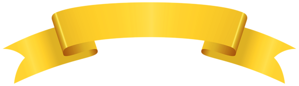 This png image - Yellow Banner PNG Transparent Clipart, is available for free download