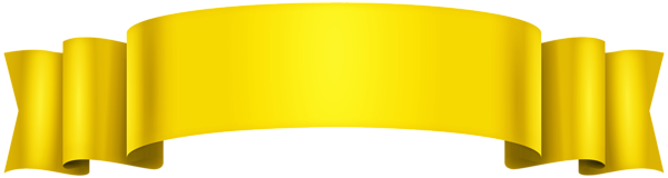 This png image - Yellow Classic Banner Transparent Clipart, is available for free download