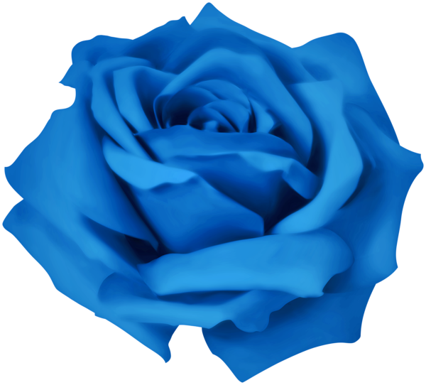 This png image - Blue Dreamy Rose PNG Clipart, is available for free download